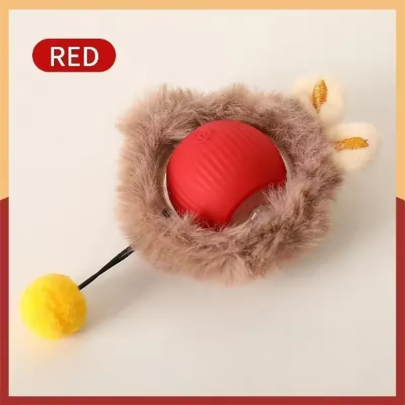Hot cat toys: automatic teasing cat balls, self-exciting cat sticks, tick-resistant, wear-resistant, and bite-resistant pet toys